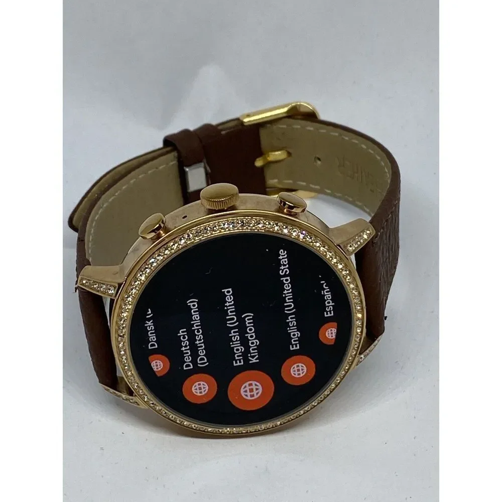 Fossil Gen 4 Authentic Digital Dial Smart Watch Custom Band FTW6011 LT432